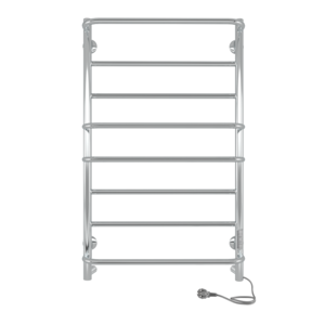 Изображение товара Полотенцесушитель электрический Indigo Europe Lux Electro, ширина 50 см, высота 80 см, универсальное подключение, с таймером, хром, LELLE80-50Rt