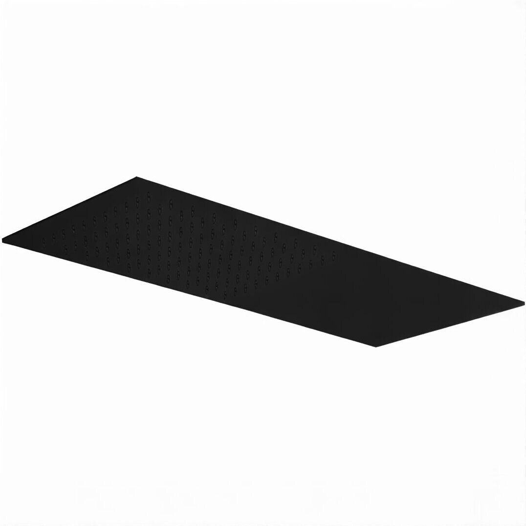Изображение товара Верхний душ Ramonsoler 50x22 см черный матовый нержавейка 2 режима