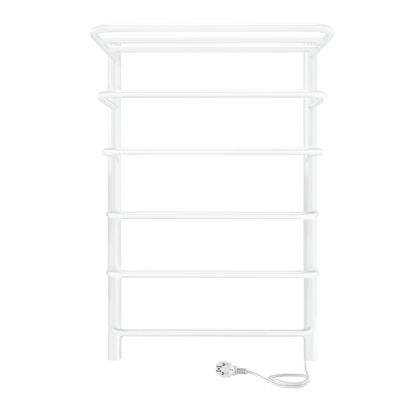 Изображение товара Полотенцесушитель Indigo LHE80-50WMR с полкой, белый матовый