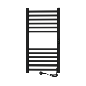 Изображение товара Электрический полотенцесушитель Indigo Attic Electro, черный, 40x80 см