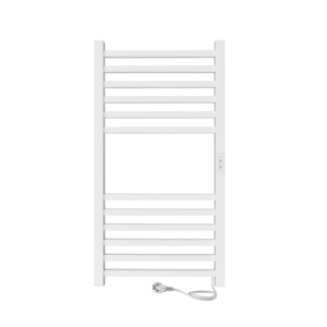 Изображение товара Полотенцесушитель электрический Indigo Attic Electro, ширина 40 см, высота 80 см, универсальное подключение, с таймером, белый матовый, LСLATCE80-40WMRt