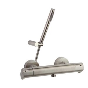 Изображение товара Смеситель Ramonsoler Alexia 3634DNC для душа, термостатический, цвет никель матовый