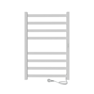 Изображение товара Полотенцесушитель электрический Indigo Oktava Slim 3 Electro, ширина 50 см, высота 80 см, диммер справа, белый матовый, LСLOKS3E80-50WMRt