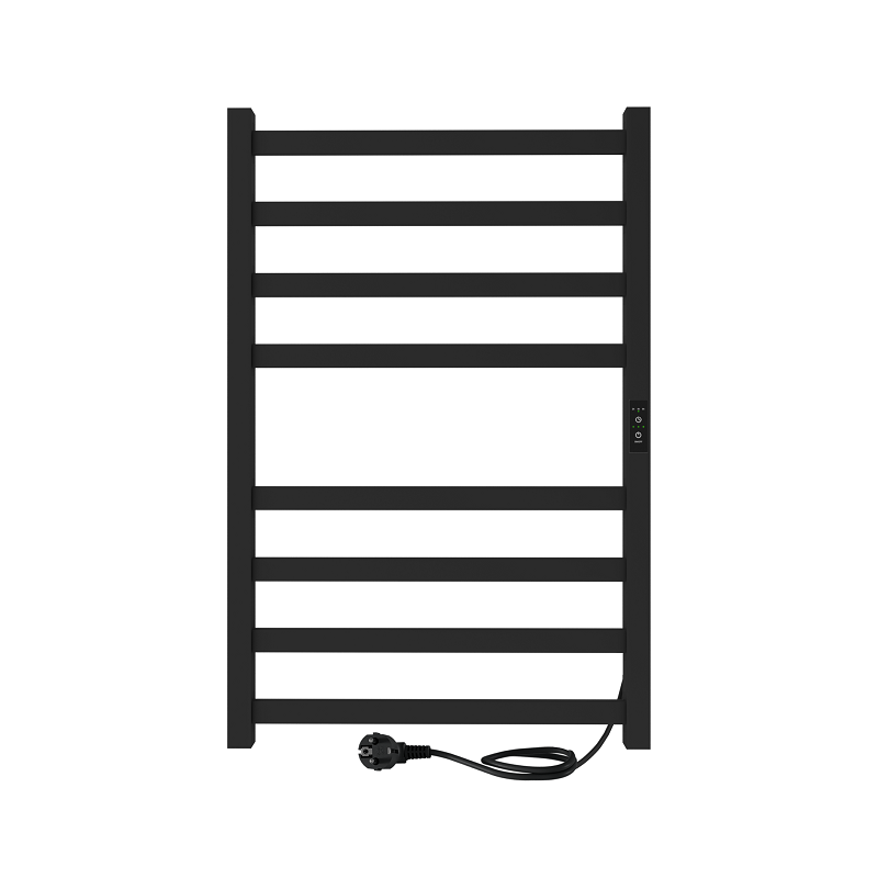 Изображение товара Электрический полотенцесушитель Indigo Oktava Slim 3 Electro 50x80 см, черный муар
