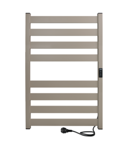 Изображение товара Электрический полотенцесушитель Indigo Oktava Slim 5 Electro 50x80 см нержавейка Айюрам Бежевый