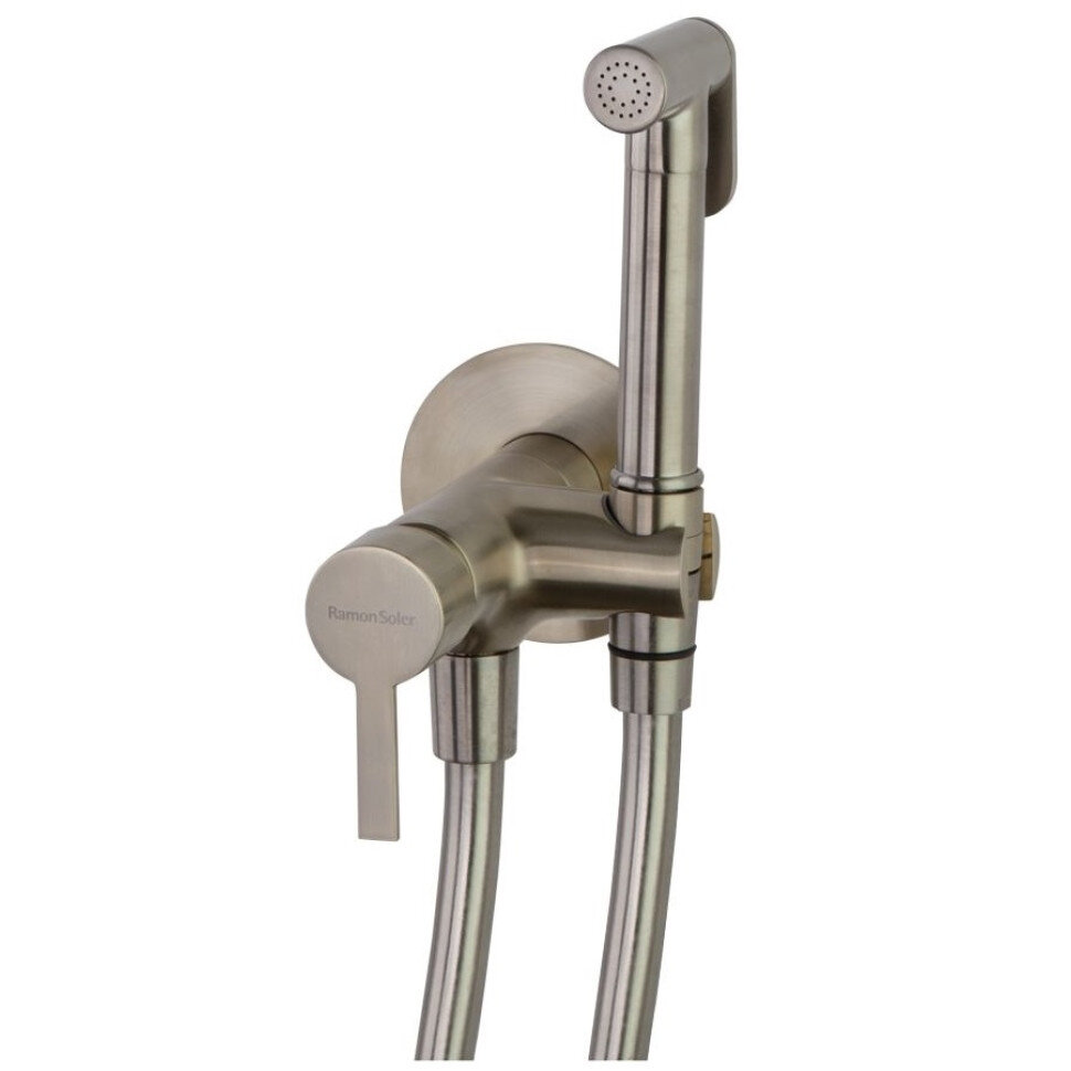 Изображение товара Гигиенический душ Ramonsoler Drako с магнитным клапаном, никель, Испания