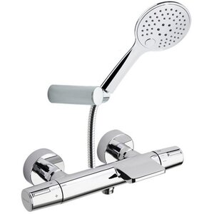 Изображение товара Смеситель Ramonsoler Tzar 343901TR для ванны и душа, термостатический, на 2 потребителя, цвет хром