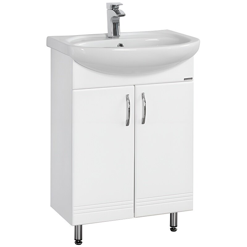 Изображение товара Тумба под раковину Aquaton ОНДА 1A122801ON010, 60 см, напольная, цвет белый
