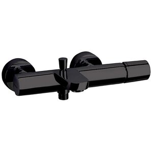 Изображение товара Смеситель Ramonsoler Tzar 340501SNM для ванны и душа, цвет черный матовый