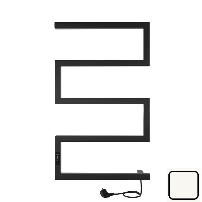 Изображение товара Электрический полотенцесушитель Indigo Sparta 50x80 см белый матовый с диммером