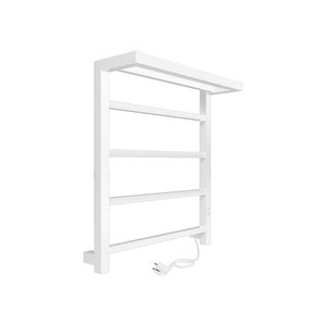Изображение товара Полотенцесушитель электрический Indigo Forma, ширина 50 см, высота 60 см, диммер справа, белый матовый, LEF60-50WMRt