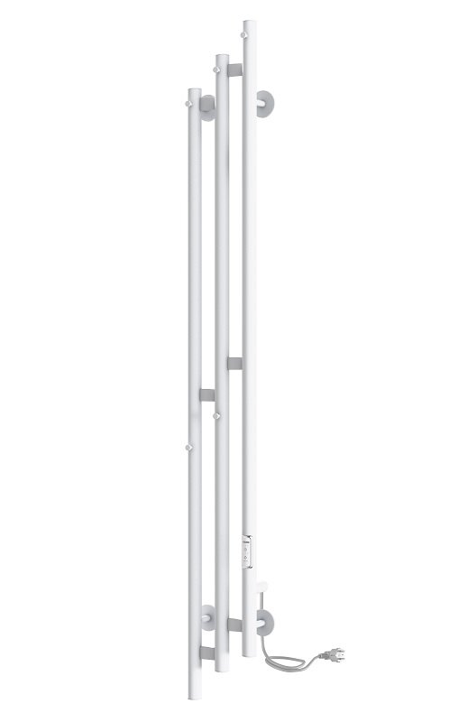 Изображение товара Электрический полотенцесушитель Indigo Sky Electro 150 см белый матовый с диммером