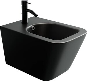 Изображение товара Биде подвесное Ceramicanova Metric, черный матовый, CN3008MB, сантехфарфор