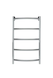 Изображение товара Полотенцесушитель водяной Indigo Arc ширина 30 см, высота 60 см, 1/2 дюйма, универсальное подключение, хром, LAW60-30