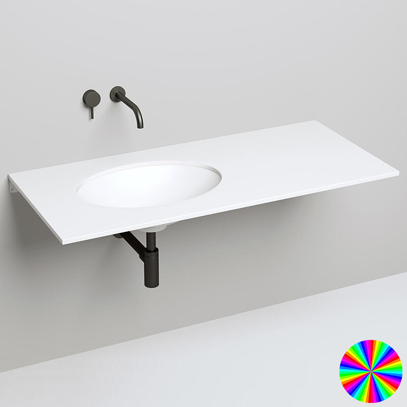 Изображение товара Встраиваемая раковина Salini Marea 11 55x40 см из искусственного камня