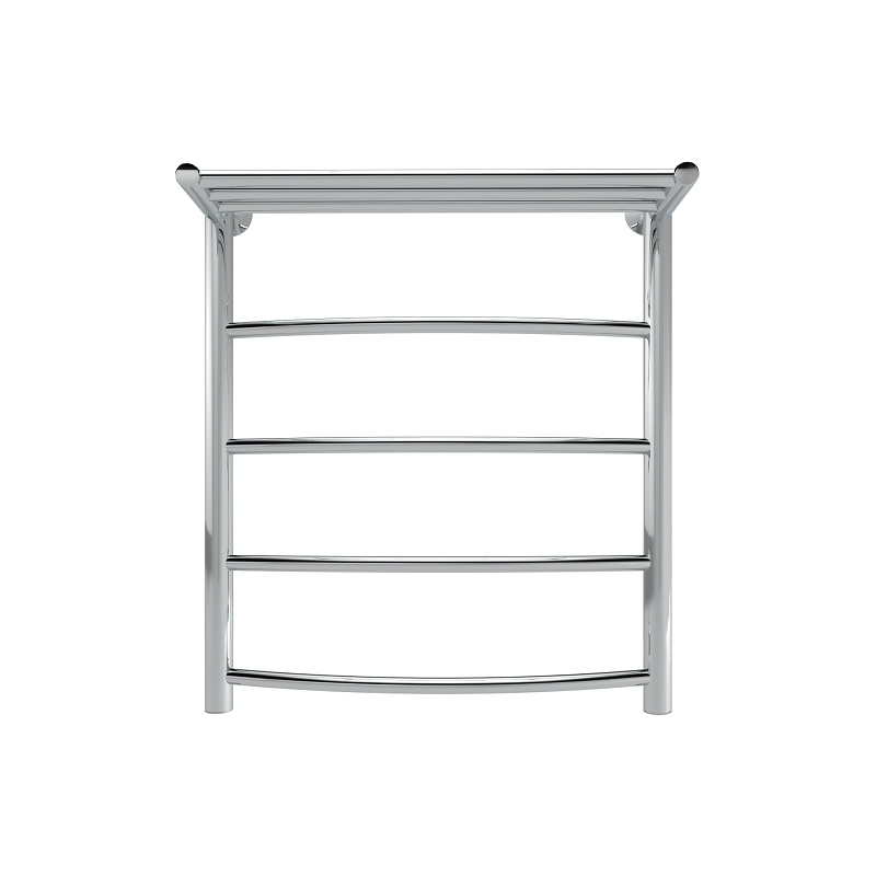 Изображение товара Водяной полотенцесушитель Indigo Arc с полкой ширина 40 см высота 60 см хром