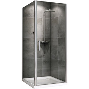 Изображение товара Душевой уголок Abber Sonnenstrand, 60 х 85 см, стекло прозрачное, профиль хром, AG04060-S85