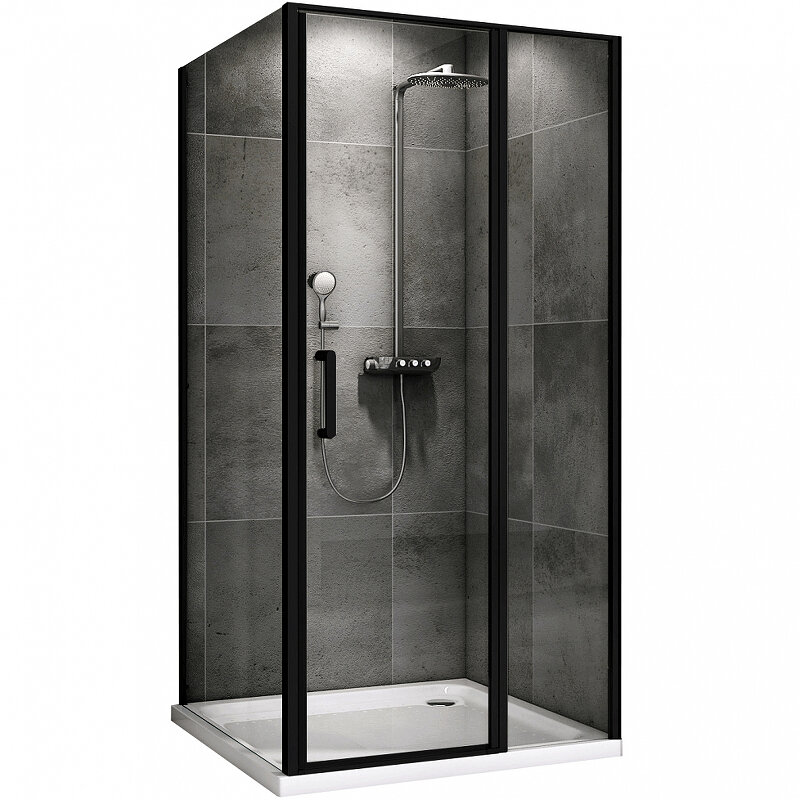 Изображение товара Душевой уголок Abber Sonnenstrand AG04120BS-S75B 120x75 прозр. стекло черный матовый Изображение товара Душевой уголок Abber Sonnenstrand AG04120BS-S75B 120x75 прозр. стекло черный матовый