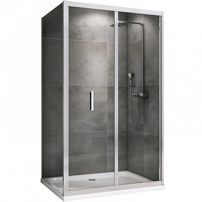 Изображение товара Душевой уголок Abber Sonnenstrand 110х70 см стекло хром AG07110-S70