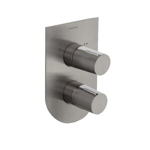 Изображение товара Смеситель Ramonsoler Tzar 341502SNC для душа, на 2 потребителя, цвет никель