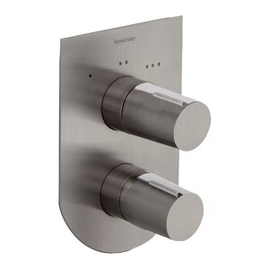 Изображение товара Смеситель Ramonsoler Tzar 341503SNC для ванны и душа, на 3 потребителя, цвет никель