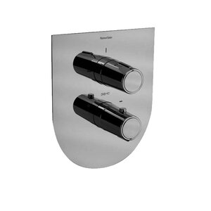 Изображение товара Смеситель Ramonsoler Tzar 342411SNC для душа, термостатический, на 1 потребителя, цвет никель