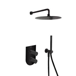 Изображение товара Душевая система Ramonsoler Tzar K3415021NM, цвет черный матовый