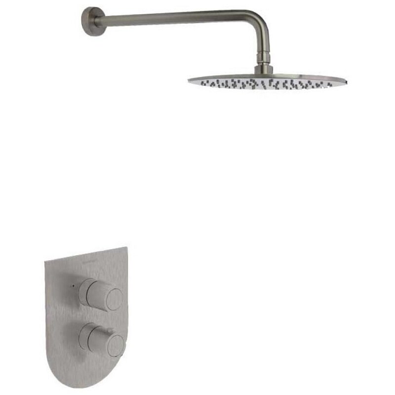 Изображение товара Душевая система Ramonsoler Tzar K3424012NC термостатическая, никель, Испания