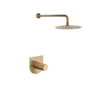 Изображение товара Душевая система Ramonsoler Tzar K3418012OC для душа, встроенная, золото, Испания