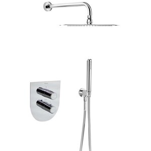 Изображение товара Душевая система Ramonsoler Tzar с термостатом и хромированным корпусом