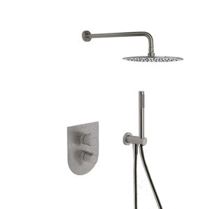 Изображение товара Душевая система Ramonsoler Tzar K3487011NC, термостатическая, цвет никель