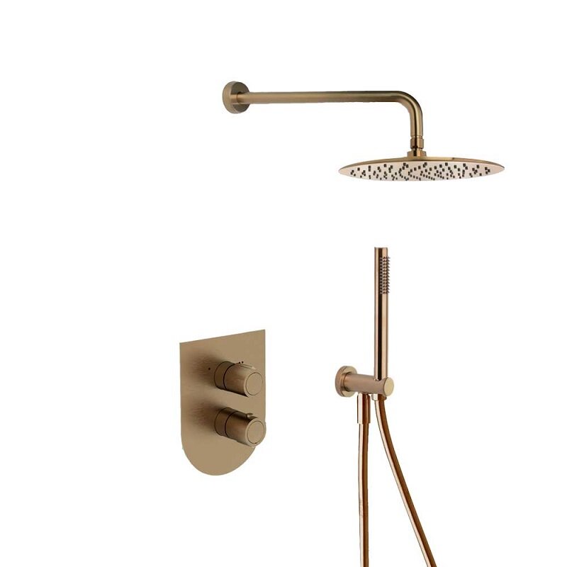 Изображение товара Рамон Солер Тзар K3487011OC термостатическая душевая система золото Испания
