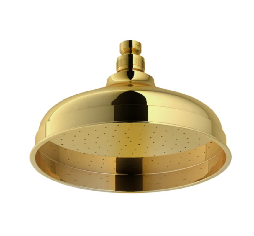 Изображение товара Верхний душ Nobili AD139/12GDP золотой, 20 см, шарнир