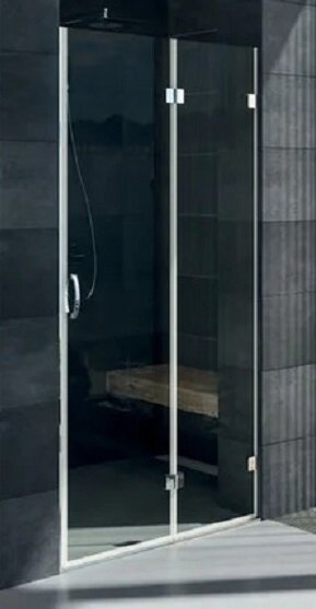 Изображение товара Душевая дверь Artemis Ares 80 см складная, стекло прозрачное, профиль хром, 6.985.000.0150.080.10.88-cr