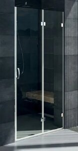 Изображение товара Душевая дверь Artemis Ares 80 см складная, стекло прозрачное, профиль хром, 6.985.000.0150.080.10.88-cr