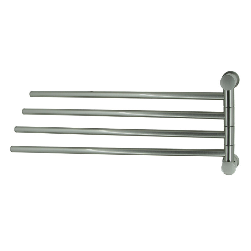 Изображение товара Полотенцедержатель WasserKRAFT серия К 4 держателя никель 40.5 см настенный