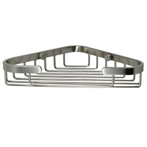 Изображение товара Полка металлическая WasserKRAFT Серия К, угловая, никель, K-733N