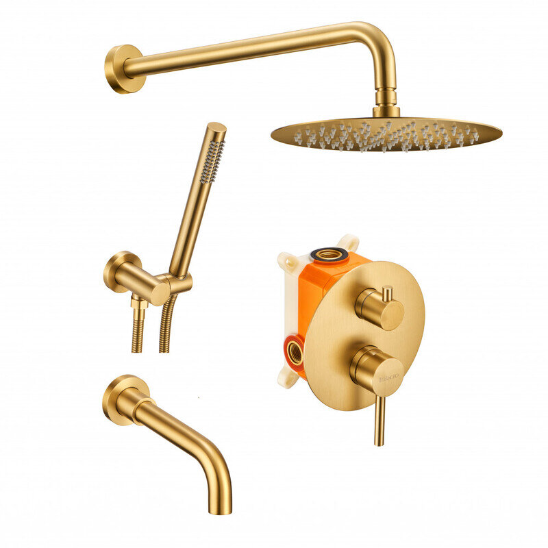 Изображение товара Душевая система Milacio Ultra MCU.150.GD, золото