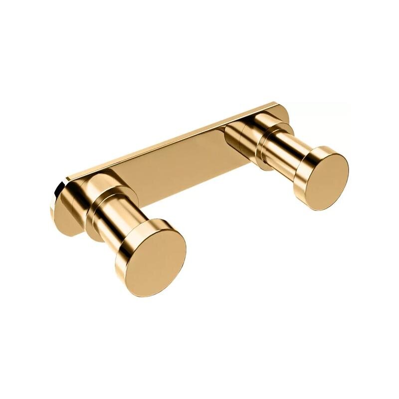 Изображение товара Крючок Decor Banyo Alina Gold A40 408 01 02 - двойной настенный, золото Изображение товара Крючок Decor Banyo Alina Gold A40 408 01 02 - двойной настенный, золото