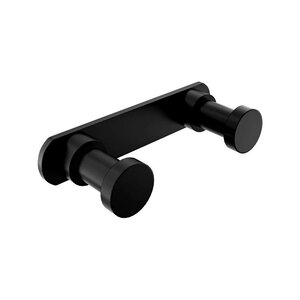 Изображение товара Крючок двойной Decor Banyo Alina Black A40 408 01 04, черный матовый