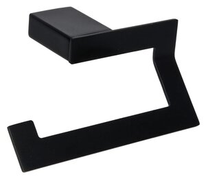 Изображение товара Держатель туалетной бумаги Decor Banyo SS 304 Black SS304 007 04 без крышки, черный матовый
