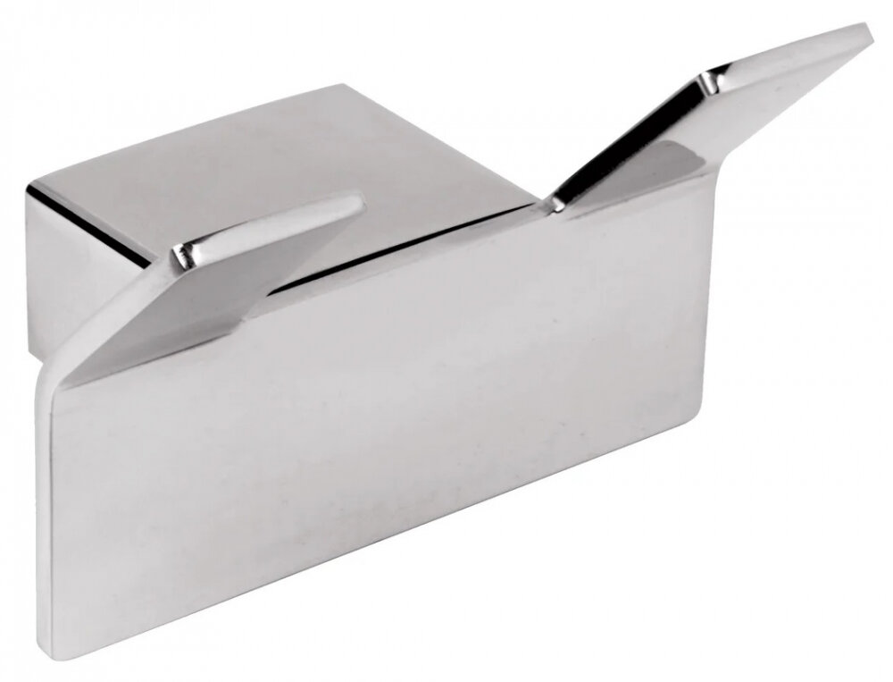 Изображение товара Двойной крючок Decor Banyo SS 304 хром настенный 7.9x6.2 см