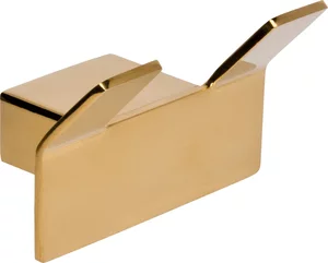 Изображение товара Двойной крючок Decor Banyo SS 304 Gold для ванной и интерьера