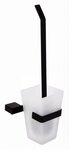 Ершик для унитаза Decor Banyo SS 304 Black SS304 6009 04, черный матовый - фото 1