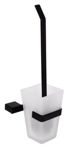 Изображение товара Ершик для унитаза Decor Banyo SS 304 Black SS304 6009 04, черный матовый