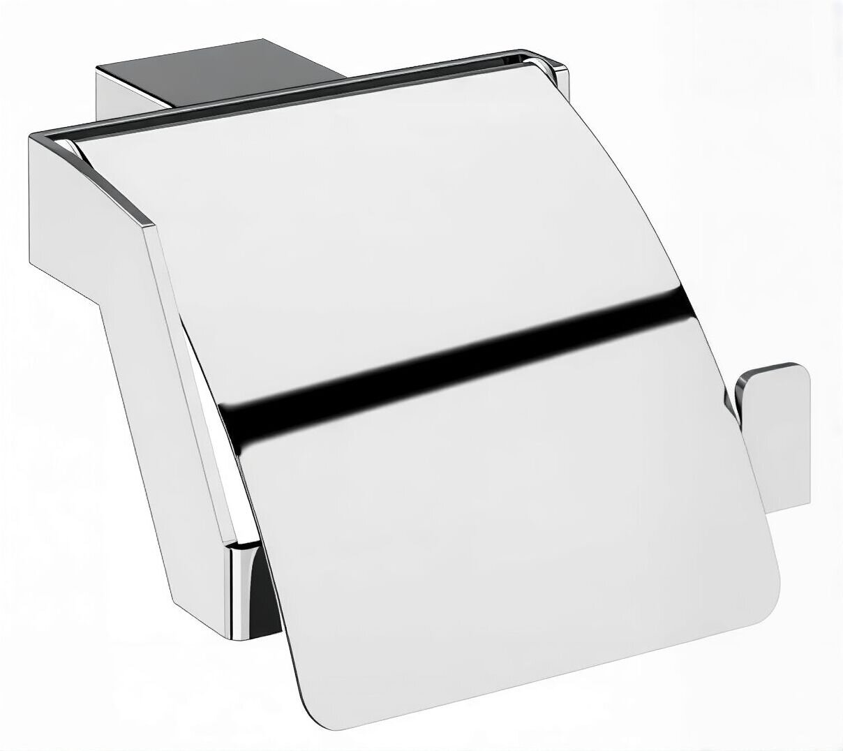 Изображение товара Держатель туалетной бумаги Decor Banyo SS 304 SS304 007 10 с крышкой, хром Изображение товара Держатель туалетной бумаги Decor Banyo SS 304 SS304 007 10 с крышкой, хром