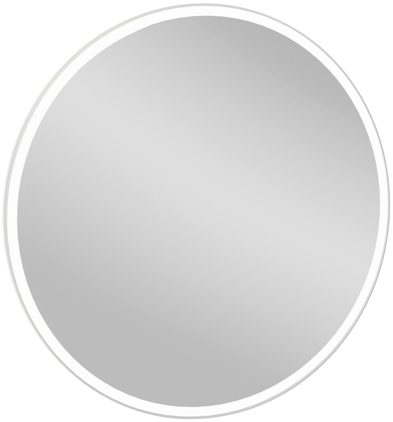 Изображение товара Зеркало Jacob Delafon Apparence biseaute, круглое 70 см, с подсветкой, с защитой от запотевания, EB1438-NF