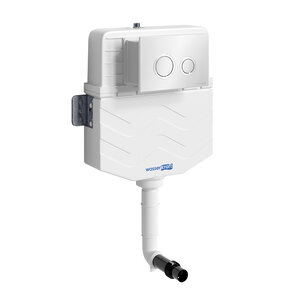 Изображение товара Смывной бачок WasserKraft Aller 10 для унитаза, механическая кнопка, белый, 10 лет гарантии