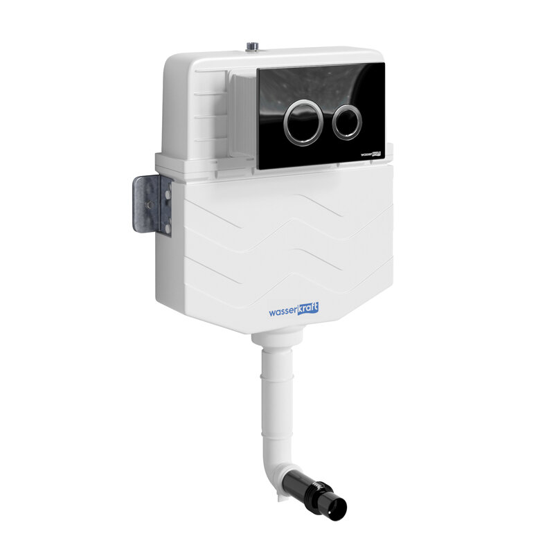 Изображение товара Смывной бачок WasserKraft Aller 10 для унитаза 10TLT.031.ME.PB01 черный глянец