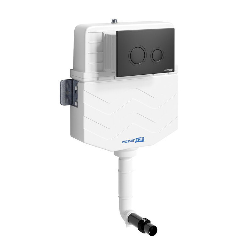 Изображение товара Смывной бачок WasserKraft Aller 10 черный матовый